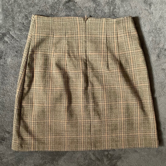 Plaid Mini Skirt - Picture 2 of 2